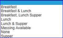 4 (cont) Request Details section (continued) Field Meal Eligibility Description/Entry Click the drop down and make a selection. Meal eligibility authorized for Enlisted personnel only.
