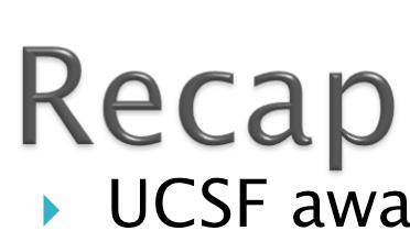UCSF awards has delegated reporting to its sub-recipients (sub-awards out). They will need to register and report in www.federalreporting.