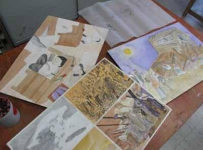 Case Study 5 1 Aichi Prefectural Handa Commercial High School (Handa City, Aichi Prefecuture) When creating picture story shows that would be used as learning materials, students only had a limited