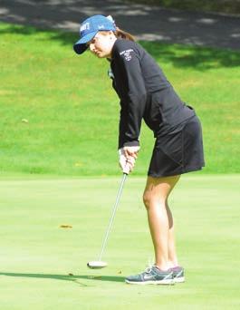 Mahoney, a three-time All-MIAA honoree, and Carlson competed in each of the team s rounds in 2015 16 while each posted better than an 85.0 scoring average.