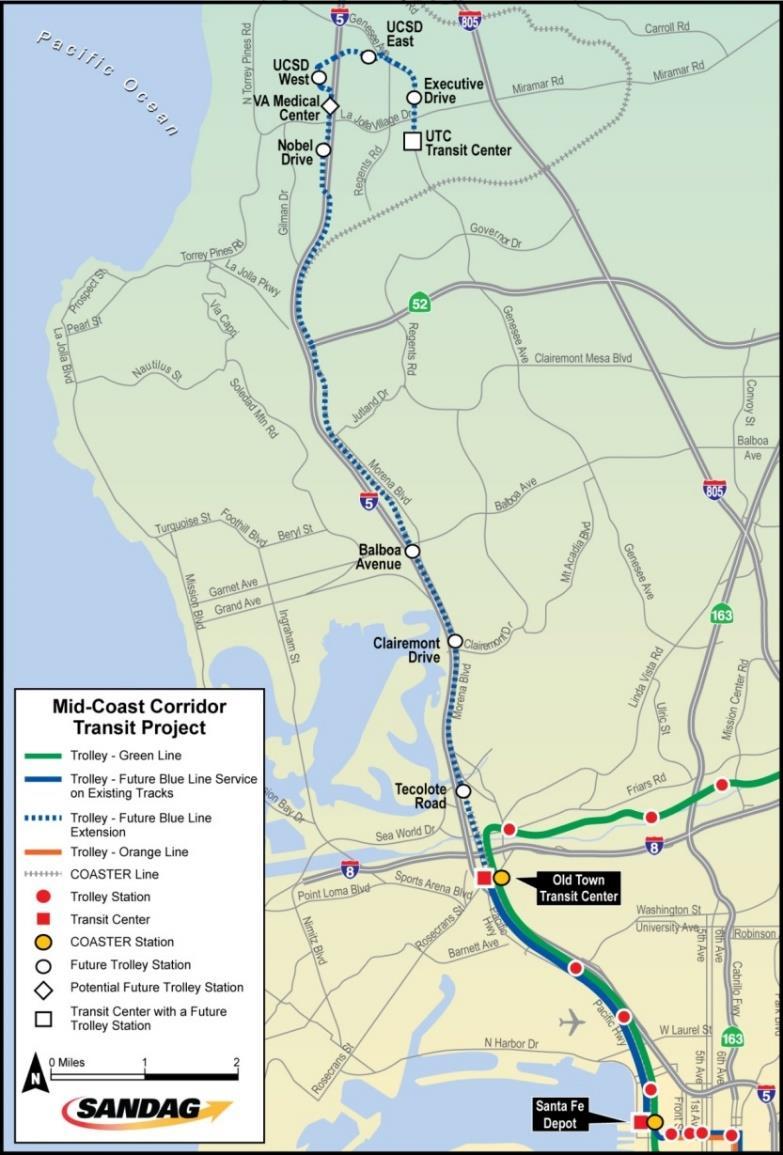 CM/GC Contract Mid-Coast Light Rail Transit Project Wet Utility Relocation Elvira to Morena Double Track Project