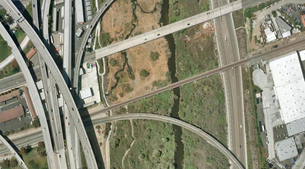 San Diego River Bridge Project Rebuild single track bridge