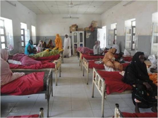 Page 5 Week 29 In West Darfur, WHO conducted a monitoring visit to Geneina teaching hospital s renal dialysis unit and found that there are five working machines at the unit, and the hospital has