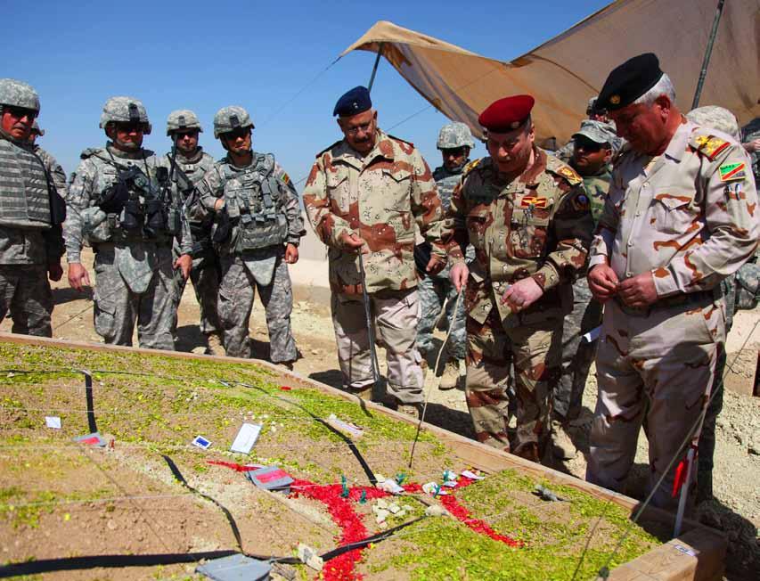 U.S. and Iraqi military partnerships provide a broader perspective for the future.