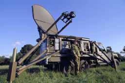 Figure 1: The Singtel/Optus C1 Satellite A NEW X AND Ka BAND SATELLITE CAPABILITY FOR THE AUSTRALIAN DEFENCE FORCE Figure 2: The PARAKEET terminal courtesy of Defence Science &