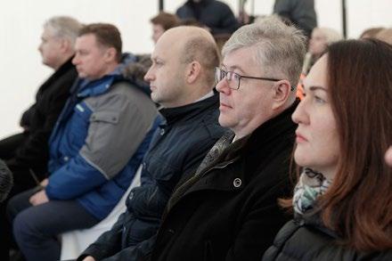 Alexey Dyumin, Tula Region Governor, recalled during the solemn ceremony that the region was committed to complete construction of the railway line before the end of the year within the framework of