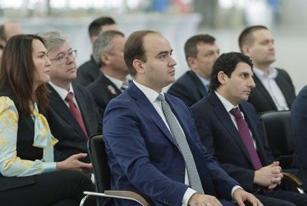 4 December 2017 9 THE FIRST ENTERPRISE WAS OPENED IN THE ʺUZLOVAYAʺ SPECIAL ECONOMIC ZONE A solemn opening ceremony of the first resident Engelsspetstrubmash (ESTM) was held on the territory of the