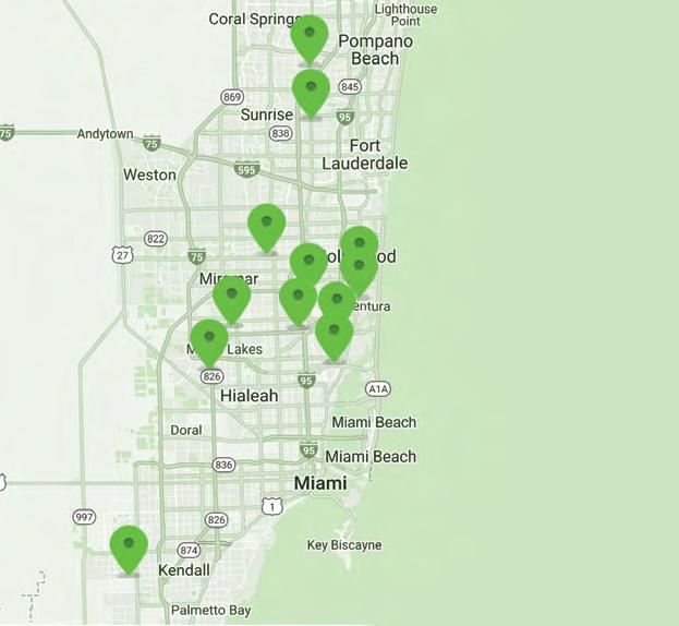 Miami Emergency Room Visits Twelve Chen Senior Medical Centers in the Miami region averaged 315 ER visits per thousand patients in 2015.