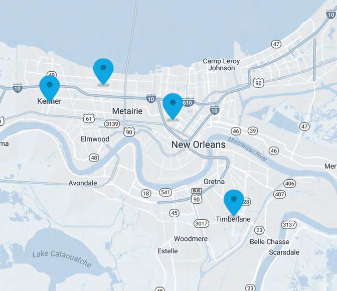 New Orleans Emergency Room Visits Four JenCare Senior Medical Centers in the New Orleans region averaged 411 ER visits per thousand patients in 2015.