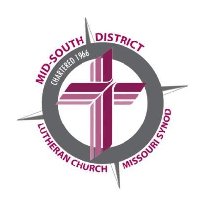 The Mid-South District of The Lutheran Church--Missouri Synod Calling a Lutheran School Teacher The Holy Spirit guides and directs the process of calling workers in His kingdom through people, on