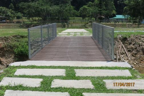 23 Taman Rimba Bukit Lagong - Pembinaan Satu Unit Jambatan Menggantikan Dua Unit Jambatan (17.04.2017) f.
