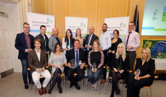Sligo s Best Young Entrepreneurs 50,000 investment fund presented by Local Enterprise Office Sligo to six young entrepreneurs in the county, all aged between 18 and 35. Mr.