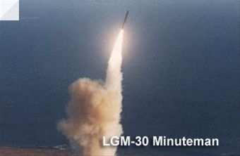 Air Force Missiles The LGM-30G Minuteman intercontinental ballistic missile, or ICBM, is