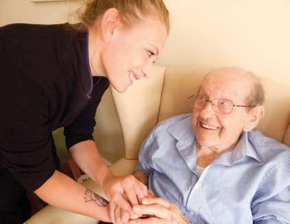 Making sure our residents enjoy their life in a way that they prefer. At K Lodge we treat people with dignity and respect. We ensure that people have as much control over their own lives as possible.