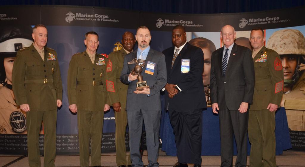 Logistics Awards Program Because Marine Corps logisticians have distinguished themselves in combat and in peacetime by providing exemplary logistics support to the warfighter, the Marine Corps has