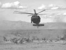 was using a manpack radio with a long whip antenna and jumping out of the helicopter every time we landed on top of some hill. Trying to command and control using that technique was difficult.