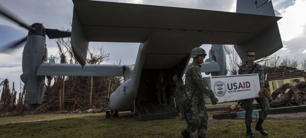 RECENT OPERATIONS Over the course of two weeks, the 31st MEU delivered more than 19,000 gallons of packaged water and 47,000 individual meals provided by the Federal Emergency Management Agency
