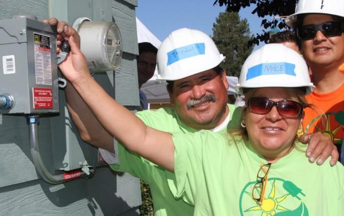 The overall goal of the SASH program is to provide existing low-income single family homes with access to photovoltaic (PV) systems to decrease electricity usage and bills without increasing monthly
