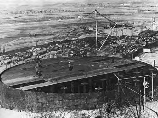storage tank, Osan Air Base, 1969