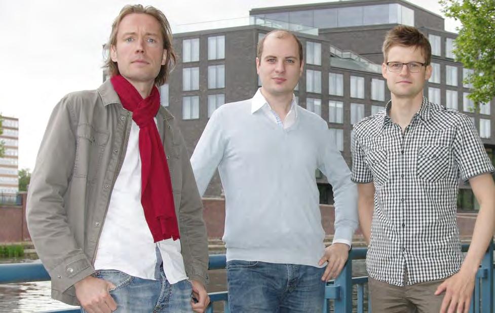 The Hilfswerft Founders Team Nils Dreyer, Sönke Burkert, Carsten