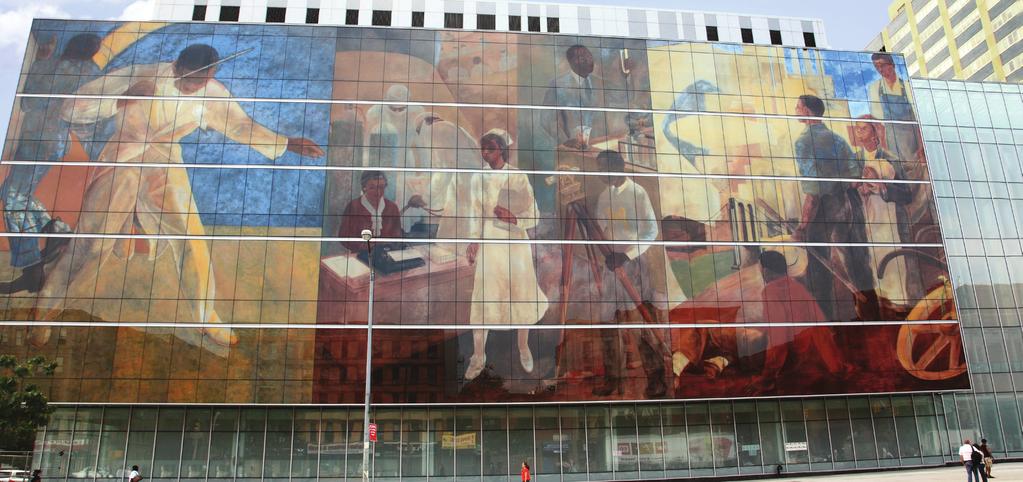 Harlem Hospital Center Mural Pavilion 36 percent MWBE participation New York State Contract System Our team at DASNY was instrumental in the development of the statewide website (https:// ny.
