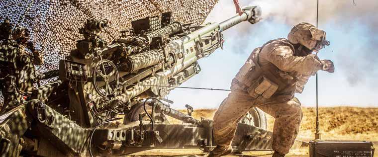 Marines fire their M777 Howitzer during a fire mission. (U.S. Marine Corps photo by Lance Cpl.