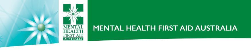 What is mental health first aid?