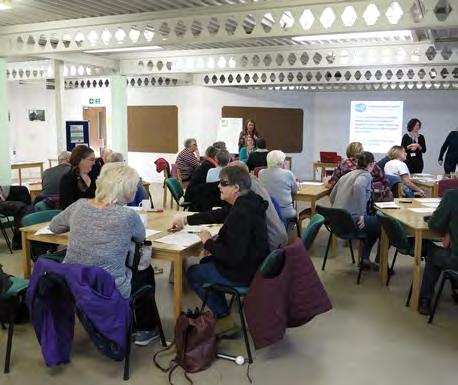 discussion forum at our recent public participation event held at Erewash Voluntary Action in Long Eaton.
