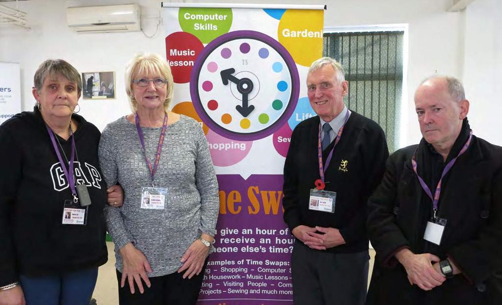Representatives of the voluntary sector, Time Swap, Community Connectors and the Petersham Project spoke at the event providing updates on their project aims and recent achievements.