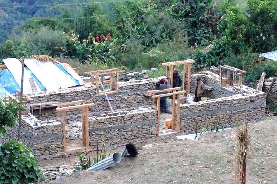 Recommendations A house rebuilding in Dolakha Photo: Chiran Manandhar 7.2.