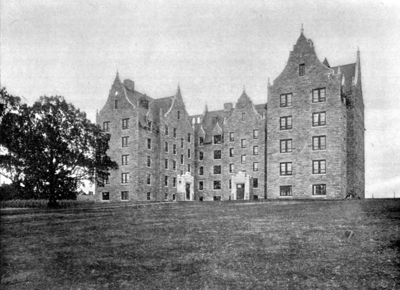 Converse Hall (1905) This is an early photo of Converse Hall. In order to accommodate the increase in enrollment at UVM, two new dorms were built between 1895 and 1900.