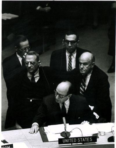 October 19, 1962 President Kennedy meets with secretary of defense Robert McNamara to discuss