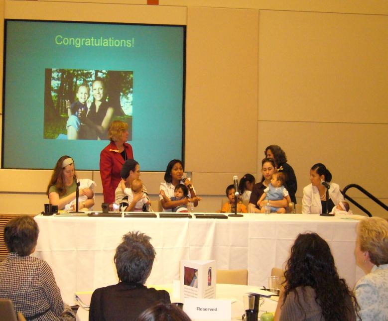 What Mothers Stories Reveal Six Los Angeles mothers shared their breastfeeding stories at the Summit.