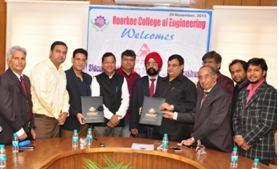 Roorkee College of Engineering 1. MoU between SIDCUL and RCE with RCEians, students from RIT, IMS, Jaspal Rana Institute Dehradun, COER etc had participated in the meet.