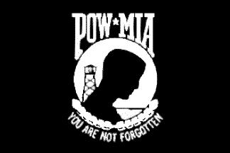 The POW/MIA Flag who gave up their freedom protecting ours.