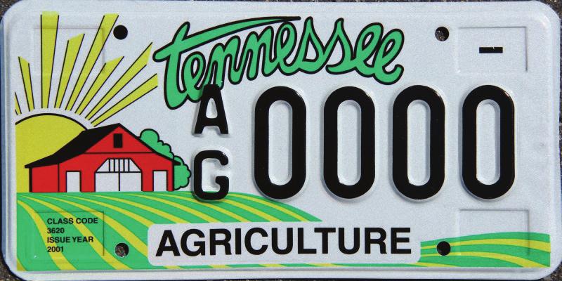 Support the Tennessee Junior Swine Show by purchasing a Tennessee Ag Tag for your motor vehicle When you purchase or renew your license tags, purchase an Ag Tag.