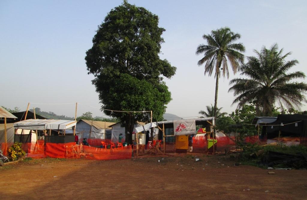 Kenema Treatment Centre, Sierra Leone Entrance for Ambulance