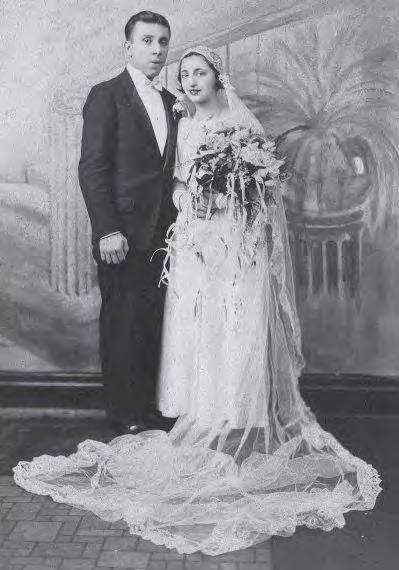 Eloped in 1932 when they were 21 and 17. John is now 104, Ann is 100.