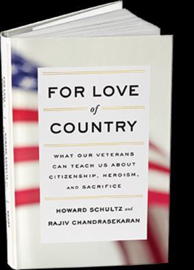For Love of Country by Howard Schultz and Rajiv Chandrasekaran [Veterans] don t need care packages and quilts.