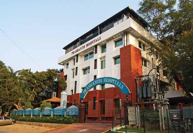 Dr. B. C. Roy Institute Of Medical Sciences & Research, IIT Kharagpur Prashant Hospital Chennai Prashant Hospitals, Chennai Built-up Area : 6000 sq.m No.