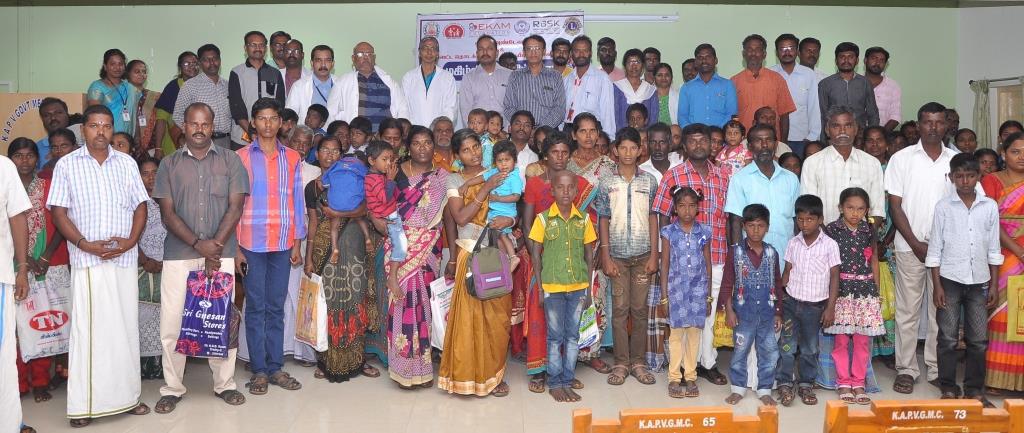 E-NETZWERK PROGRAM: We have celebrated the E-Netzwerk Program on 29th December at Government Medical College, Trichy. 40 treated children have attended this event along with their family members.