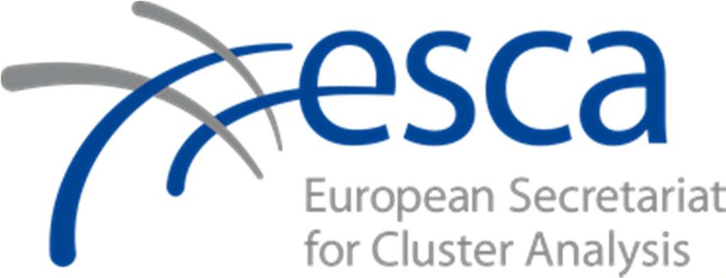 ESCA Director Foreseen to Conduct the Training ESCA will send Helmut Kergel, Director, European Secretariat for Cluster Analysis and Deputy Head of Section International Technology Cooperation and
