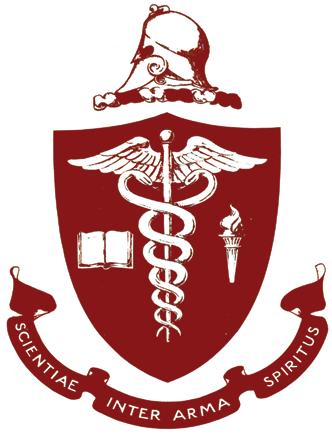 Regrouping of the Walter Reed General Hospital and the Army Medical School as the Army Medical Center resulted in the adoption of a shield, used for a number of years without a motto.