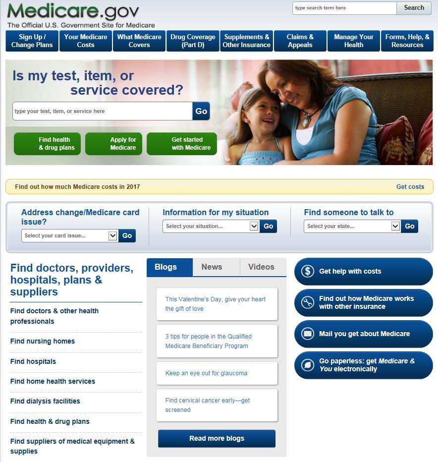 Medicare.gov Hospital Compare Website Direct Link: http://medicare.gov/hospitalcompare/search.