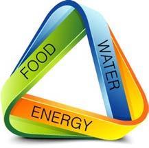 INFEWS: Innovation at the Nexus of Food, Energy, and Water Systems Food, energy and water systems are interrelated