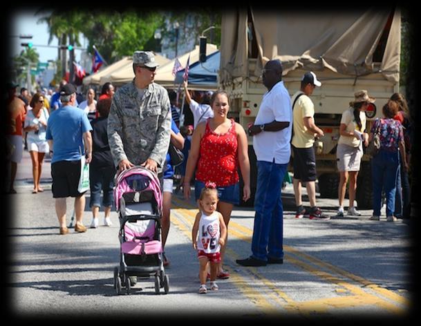 People from all over South Florida came to Historic Downtown Homestead and Losner Park on Saturday, May 25th to pay tribute to our Military Men and Women
