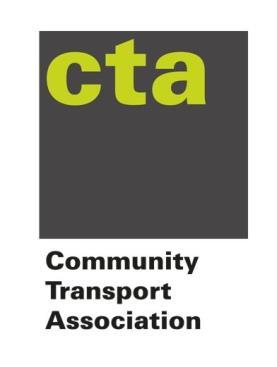 Your Invitation to Tender for the Community Minibus Fund Round Two Partnership We d like to offer you the chance to work with the Community Transport Association (CTA) to help support the delivery of