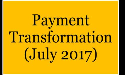 Payment Transformation Transition PCPs starting in April or July will remain on Pay for Quality program (rolling 12 months, quarterly payment).