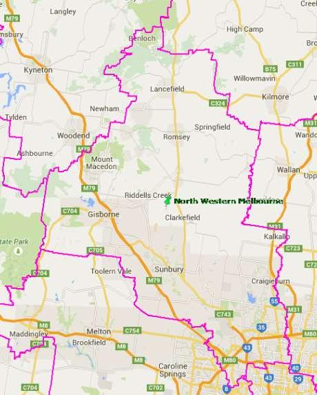 North Western Melbourne Employment Region TARGET AND PLACES FOR NORTH WESTERN MELBOURNE EMPLOYMENT REGION Employment Target North Western Melbourne: Indicative = 25.