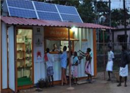 urban slums Off-grid AC systems Solar water heaters Street